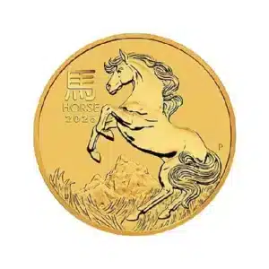 Australian 2oz Lunar III Horse Gold Coin 2026