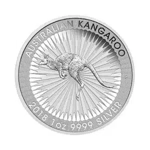 Australian Kangaroo 1oz Silver Coin 2018