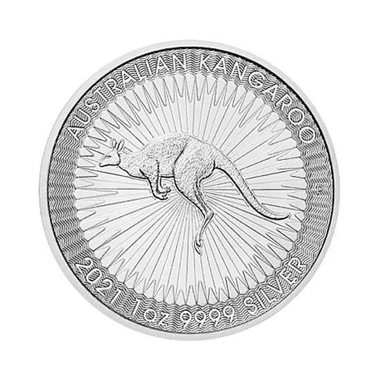 Australian Kangaroo 1oz Silver Coin 2021