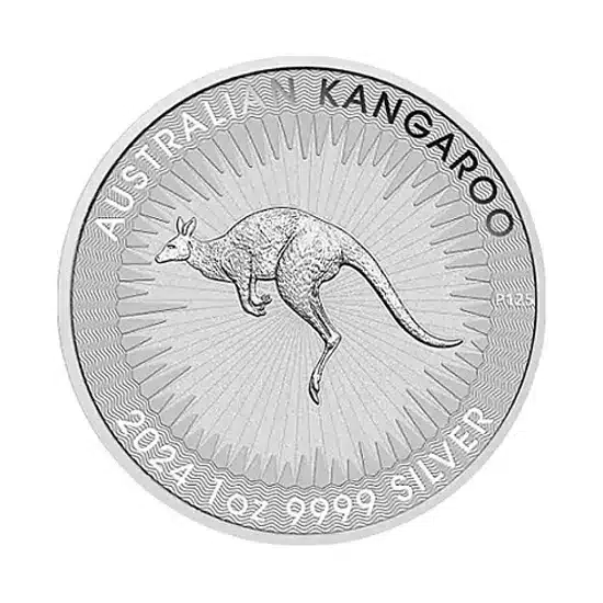 Australian Kangaroo 1oz Silver Coin 2024