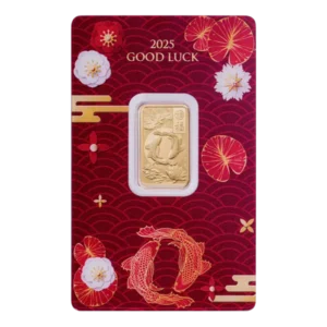 Koi Fish Pure Gold Bar