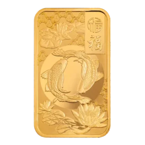 Koi Fish Gold Bar 1oz