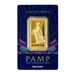 Buy PAMP Newmont Lady of Liberty Gold Minted Bar