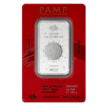 Buy PAMP Lunar Legends 2026 Year of the Horse 1 OZ Silver Bar backside