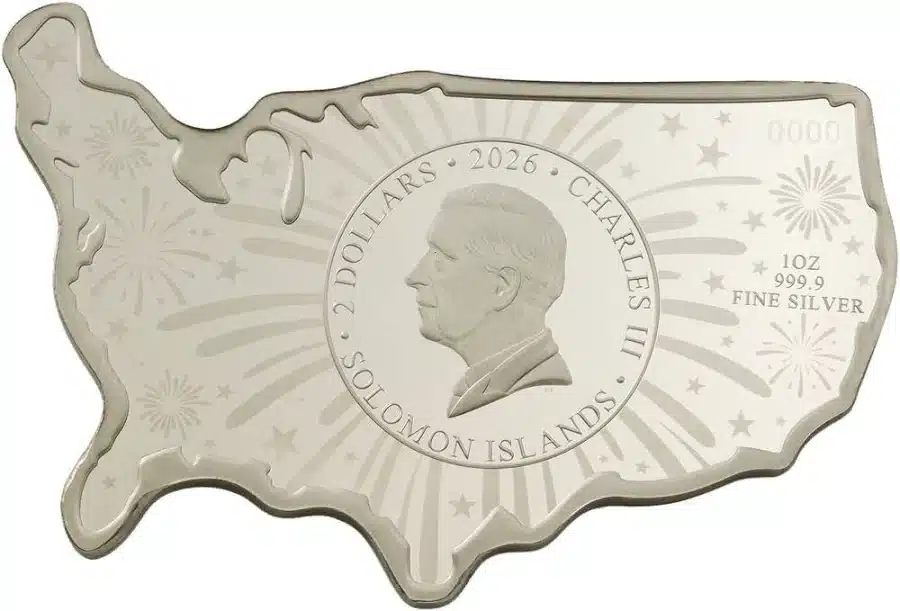 Stars and Stripes Silver Coin