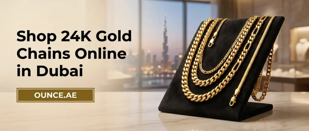 Buy 24K Gold Chains in Dubai