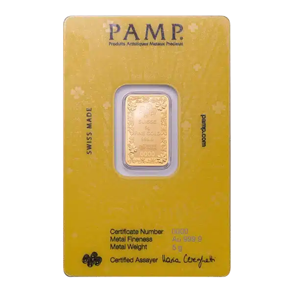 Buy the PAMP Lucky Pig 5g Gold Bar Online