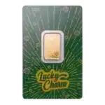 PAMP Lucky Pig 5g gold bar in 999.9 fine gold with CertiPAMP assay card