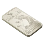 PAMP Moses & Batya 1 oz silver bar in .999 fine silver