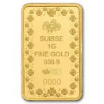 Buy PAMP Lucky Pig 1g Gold Bar
