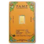 PAMP Lucky Pig 1g Gold Bar