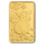 PAMP 1g Lucky Pig Gold Bar