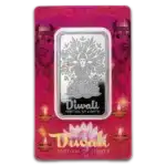 PAMP Diwali Lakshmi Sacred Cow 1 oz Silver Bar 2026