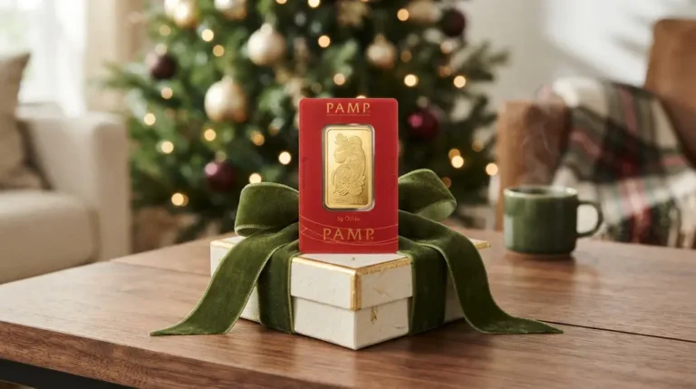 gold as a christmas gift