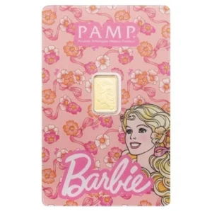 PAMP Barbie 1G Gold Bar