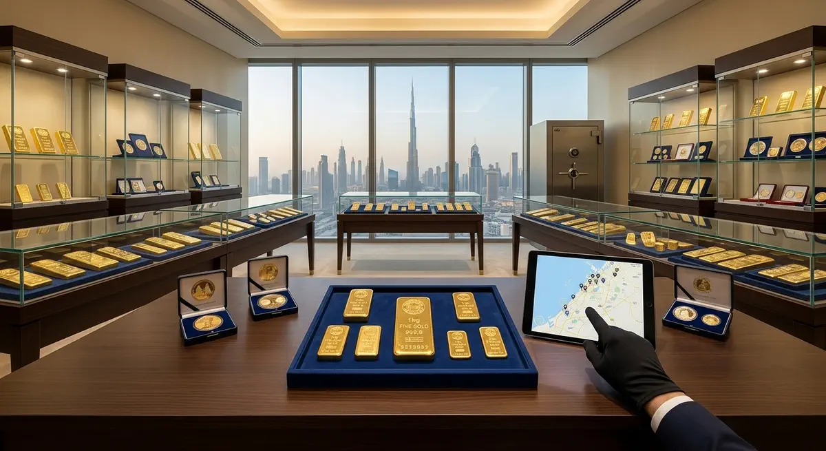 Where to Buy Gold Bars in Dubai