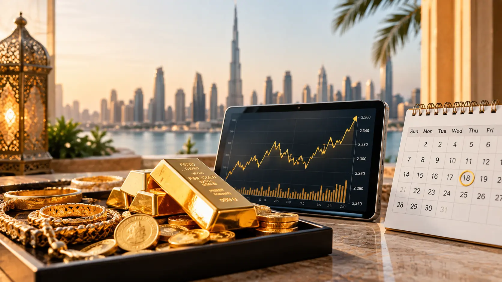 best time to buy gold in dubai