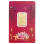 PAMP Diwali Lakshmi and Sacred Cow 5g gold bar 2026