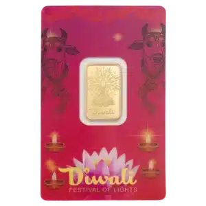 PAMP Diwali Lakshmi and Sacred Cow 5g gold bar 2026