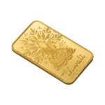 PAMP Diwali Lakshmi and Sacred Cow 5g gold bar front design