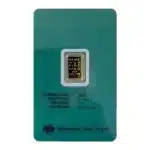 PAMP Fennec 1g Gold Bar front back
