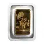 PAMP Fennec 1g Gold Bar front