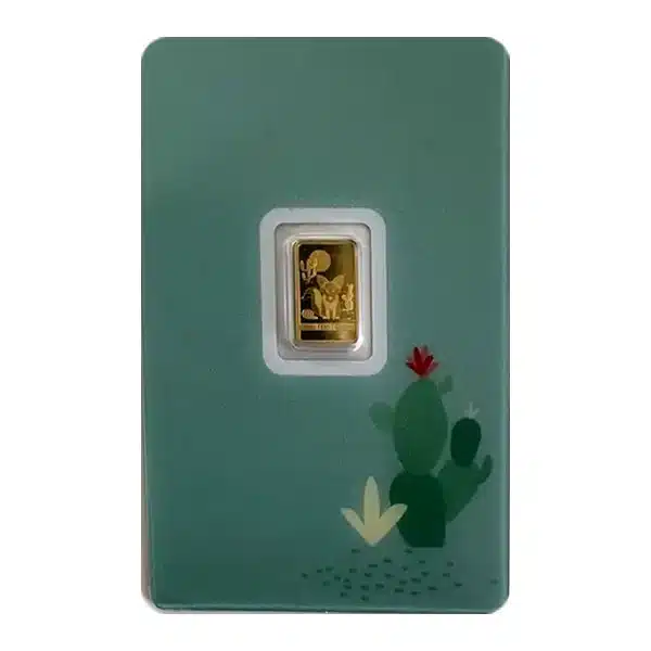 PAMP Fennec 1g Gold Bar