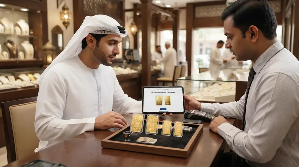 Buy Gold Bars in Sharjah