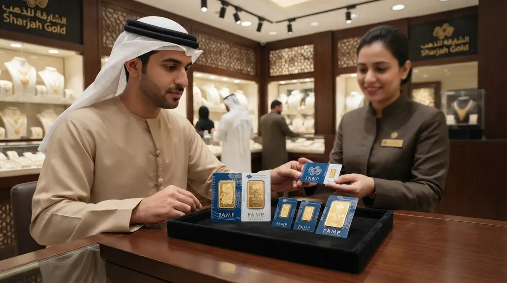Buy Gold Bars in Sharjah Online